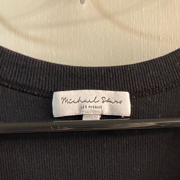 NWOT Michael Stars Esme Dress in Black - size smallBlack - Picture 2 of 6